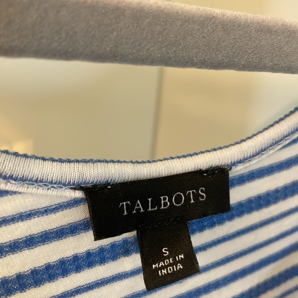 Talbots JACQUARD KNIT SIDE TIE DRESS - Picture 4 of 4